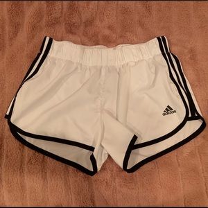 White Adidas Shorts